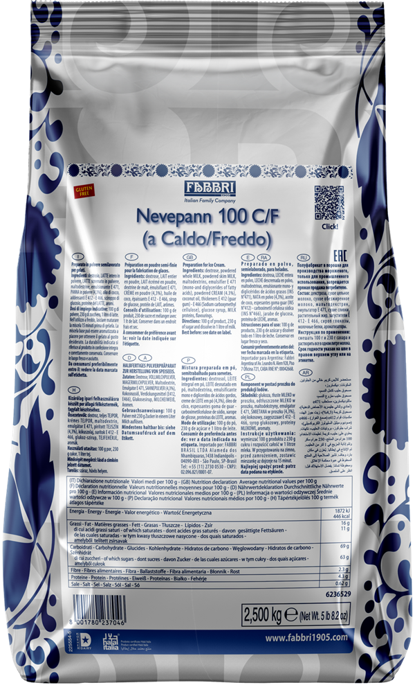 FABBRI NEVEPANN 100 CF 2,5kg